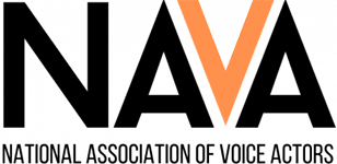 National Association of Voice Actors (NAVA) logo
